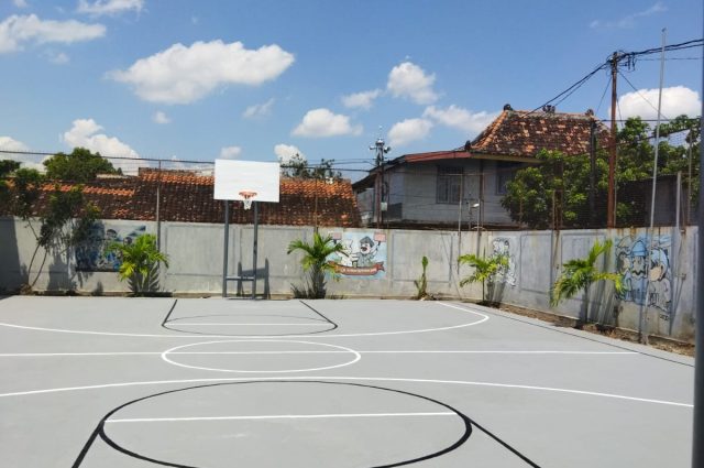 Sarana Olah raga Lapangan Basket & Futsal